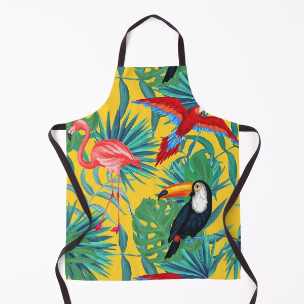 Item preview, Tropical Bird Yellow Background designed and sold by Wilkinson39.