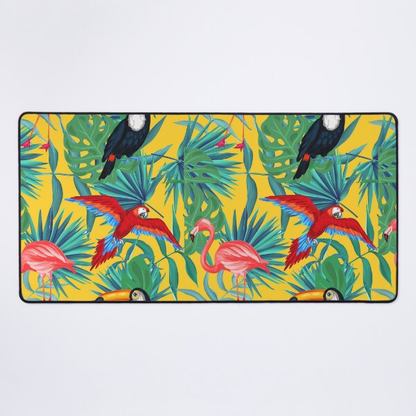 Item preview, Tropical Bird Yellow Background designed and sold by Wilkinson39.