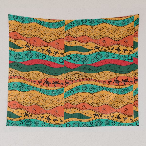 Item preview, Turtle Tribal african draw designed and sold by Wilkinson39.