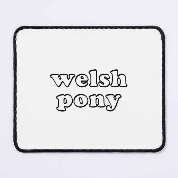 Item preview, Welsh Pony Bubble Letters designed and sold by theaadesigns.