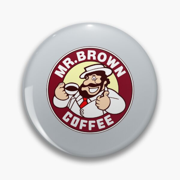 Item preview, Mr. Brown Coffee Logo designed and sold by Rosechaming.