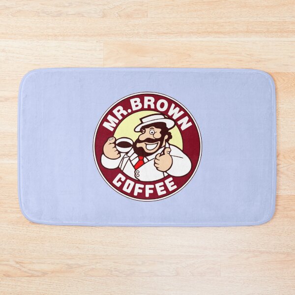 Item preview, Mr. Brown Coffee Logo designed and sold by Rosechaming.