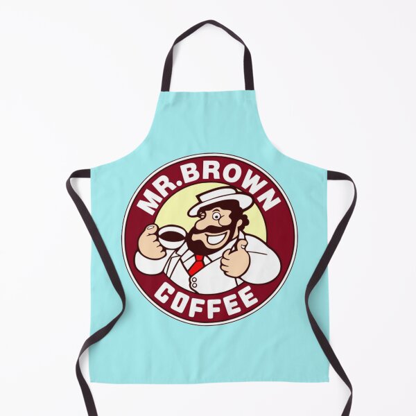 Item preview, Mr. Brown Coffee Logo designed and sold by Rosechaming.
