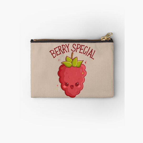 Item preview, “Berry Special” Cute Happy Raspberry designed and sold by Cyndi Carlson Draws.