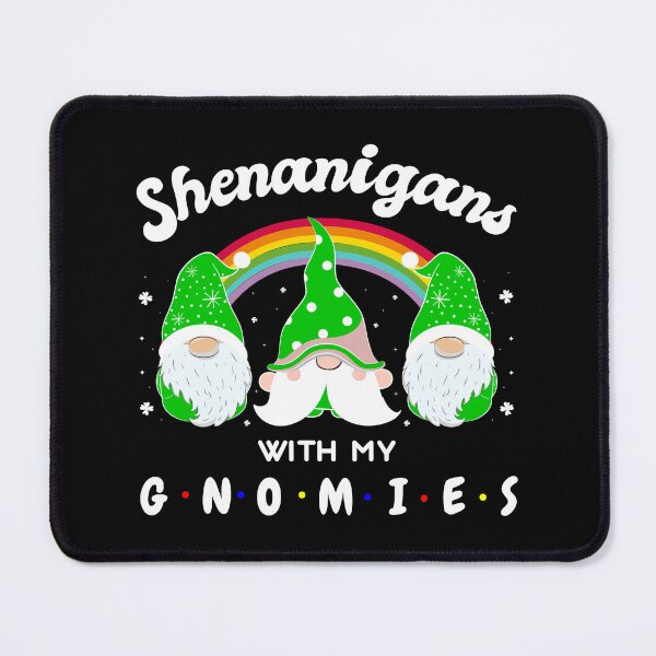 Item preview, Shenanigans With My Gnomies St Patrick's Day Gnome Shamrock design designed and sold by Merchking1.