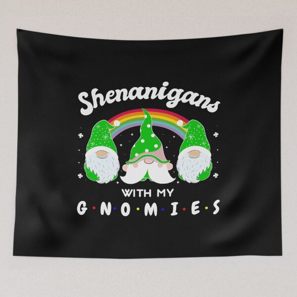 Item preview, Shenanigans With My Gnomies St Patrick's Day Gnome Shamrock design designed and sold by Merchking1.