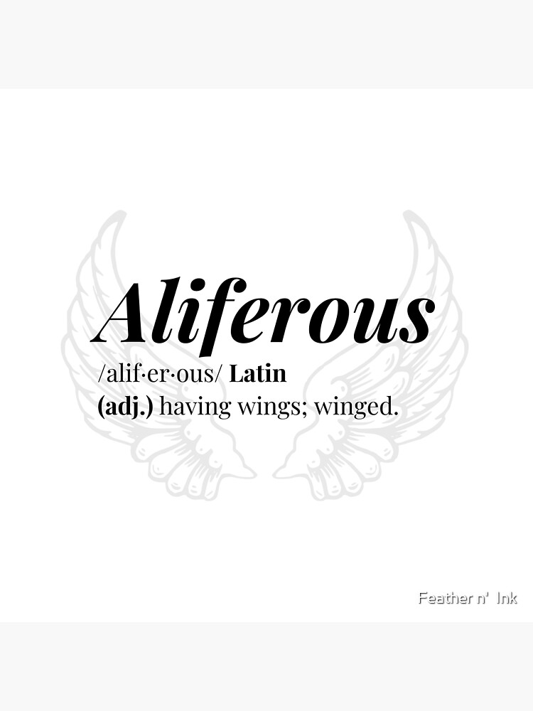 aliferous-word-definition-poster-for-sale-by-skyestlouis-redbubble