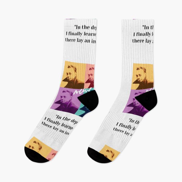 Item preview, Philosopher Albert Camus quotes pop art designed and sold by challengecafe.