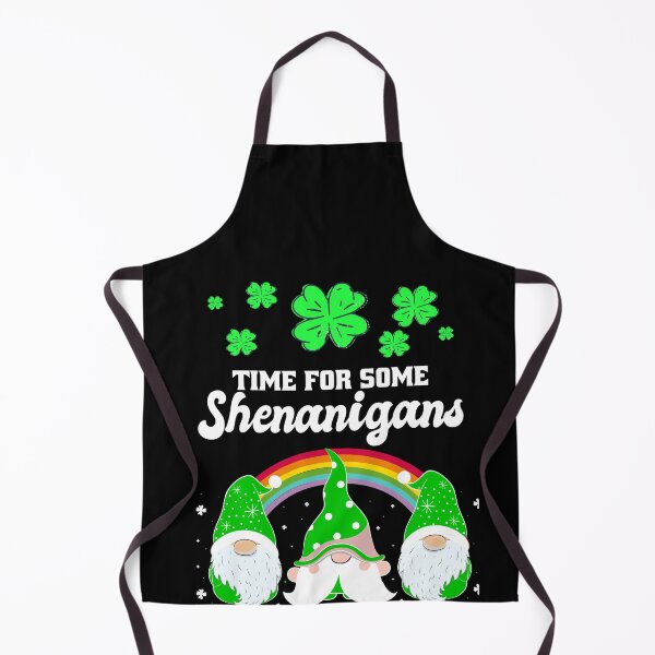 Item preview, Time For Some Shenanigans St Patrick's Day Gnome Shamrock design designed and sold by Merchking1.