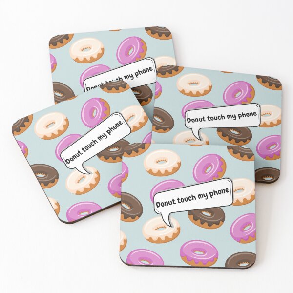 Item preview, Donut touch my phone designed and sold by Tanuja  Sharma.