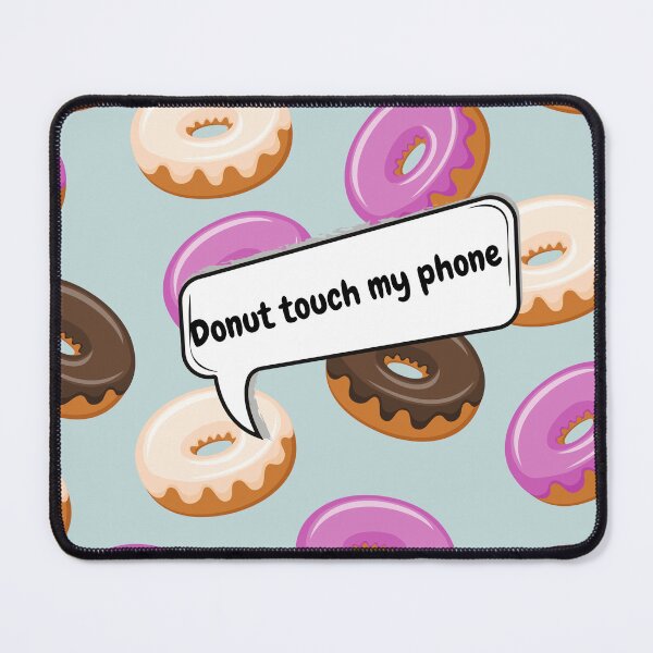 Item preview, Donut touch my phone designed and sold by Tanuja  Sharma.