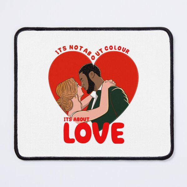 Item preview, interracial couple       designed and sold by KenzieNTeph.