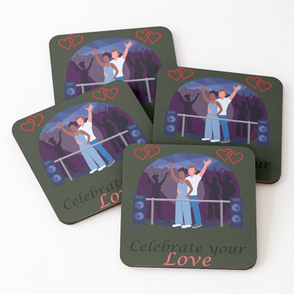 Item preview, Interracial Couple - Celebrate your Love   designed and sold by KenzieNTeph.