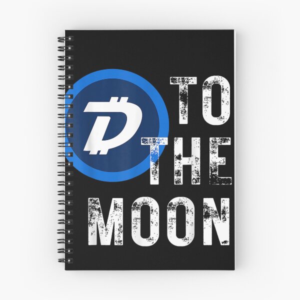 Item preview, DigiByte Coin To The Moon DGB Crypto T-Shirt designed and sold by BlomUlbrich.
