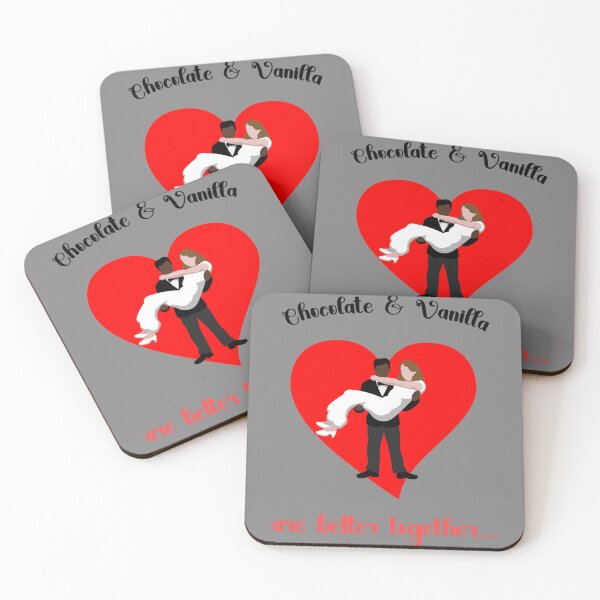 Item preview, Interracial Couple - Chocolate and Vanilla are better together    designed and sold by KenzieNTeph.