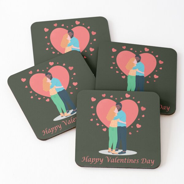 Item preview, Interracial Couple - Happy Valentines Day   designed and sold by KenzieNTeph.