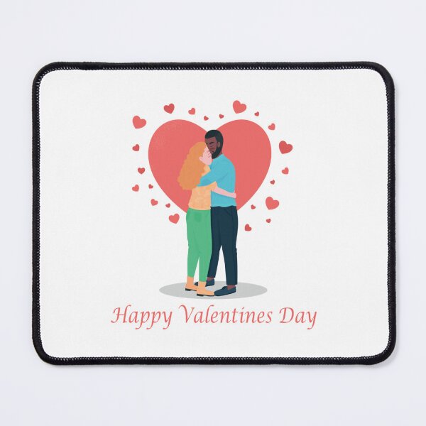 Item preview, Interracial Couple - Happy Valentines Day   designed and sold by KenzieNTeph.
