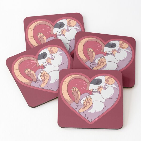 Item preview, Heart Rat: Masked Black designed and sold by KiRAWRa.