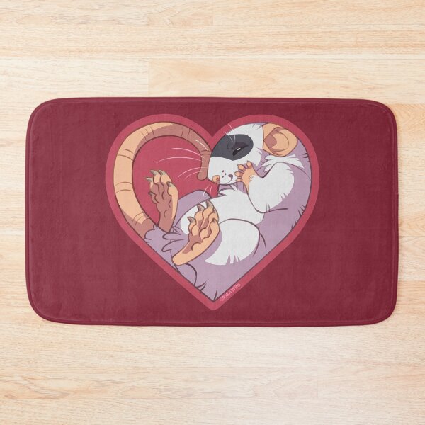 Item preview, Heart Rat: Masked Black designed and sold by KiRAWRa.
