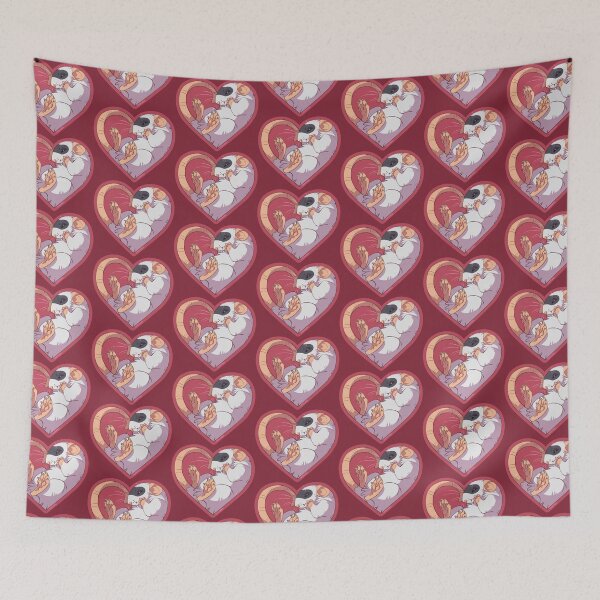 Item preview, Heart Rat: Masked Black designed and sold by KiRAWRa.