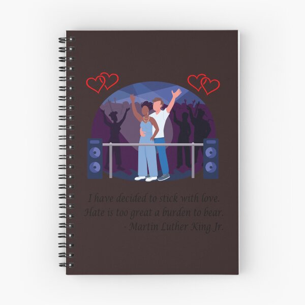 Item preview, Interracial Couple - I have decided to stick with love - Martin Luther King jr   designed and sold by KenzieNTeph.