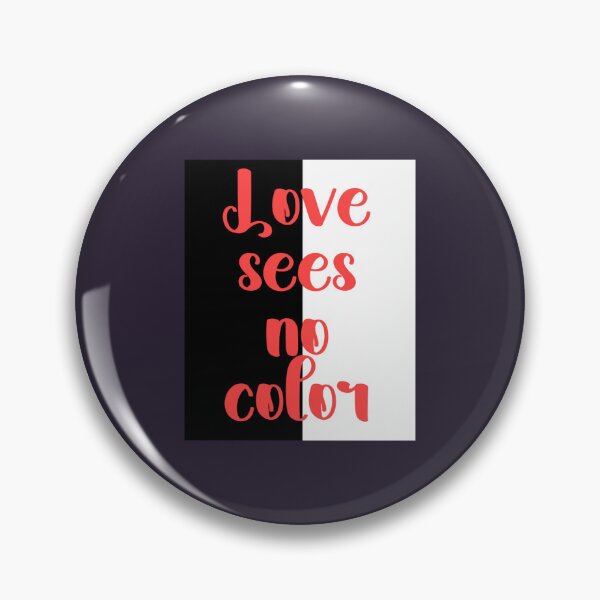 Item preview, Interracial Couple - Love sees no color - Black White   designed and sold by KenzieNTeph.