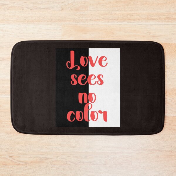Item preview, Interracial Couple - Love sees no color - Black White   designed and sold by KenzieNTeph.