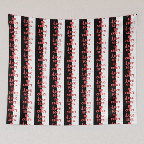 Item preview, Interracial Couple - Love sees no color - Black White   designed and sold by KenzieNTeph.