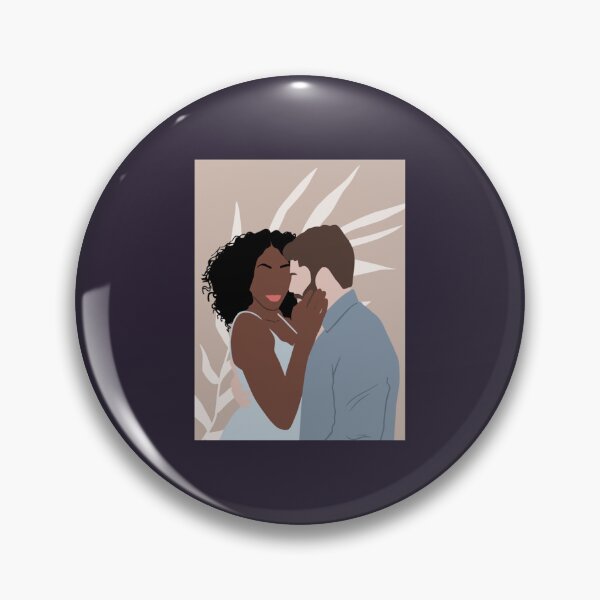 Item preview, Interracial Couple Illustration   designed and sold by KenzieNTeph.