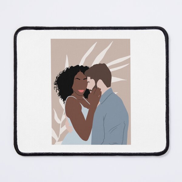 Item preview, Interracial Couple Illustration   designed and sold by KenzieNTeph.
