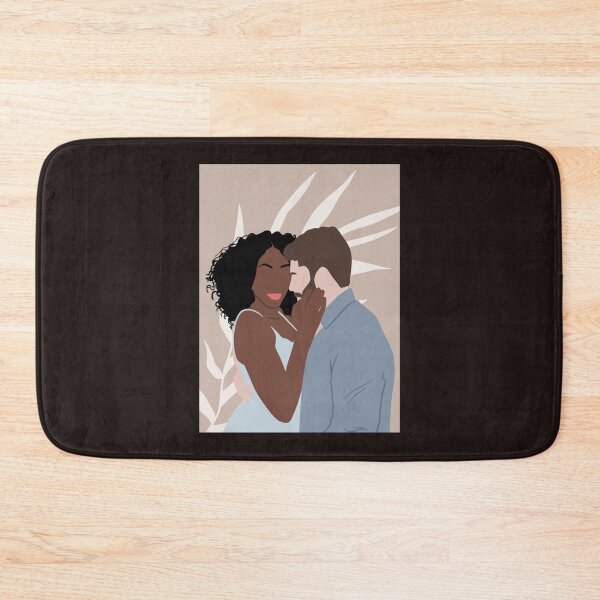 Item preview, Interracial Couple Illustration   designed and sold by KenzieNTeph.