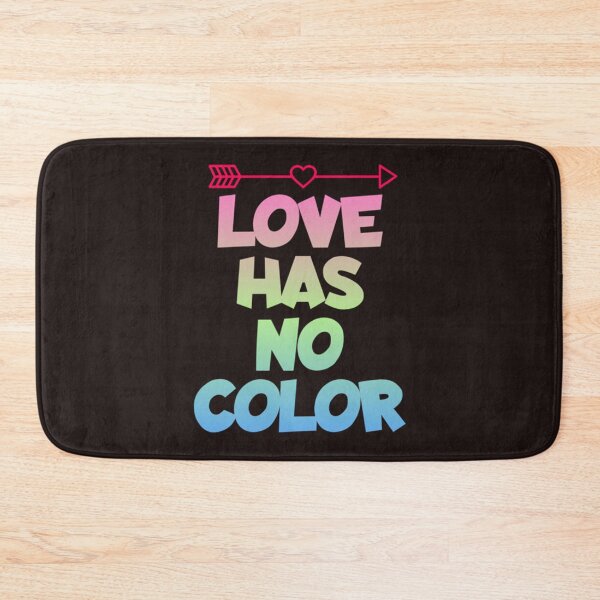 Item preview, LOVE HAS NO COLOR  interracial couple, interracial love, love has no color text   designed and sold by KenzieNTeph.