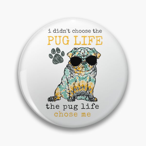 Artikelvorschau, Ich habe mich nicht für das Pug-Leben entschieden entworfen und verkauft von momofdoggos.
