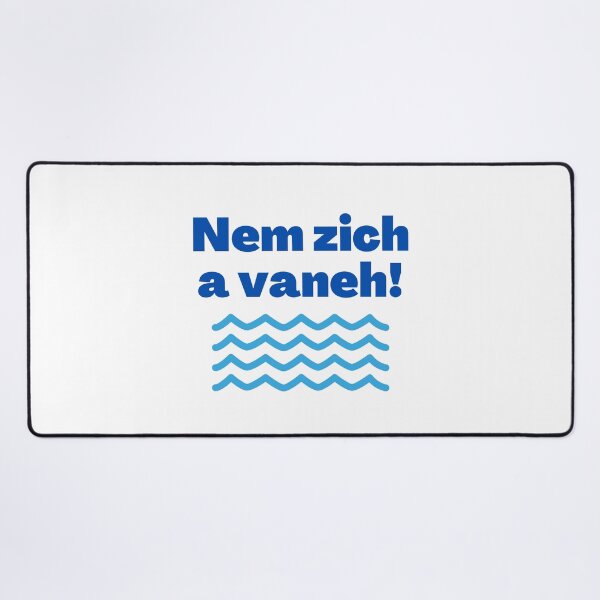 Item preview, Yiddish Curse Nem Zich a Vaneh (Go Jump in a Lake) designed and sold by NJGDesigns.