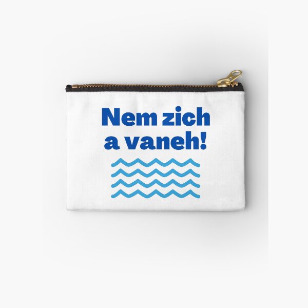 Item preview, Yiddish Curse Nem Zich a Vaneh (Go Jump in a Lake) designed and sold by NJGDesigns.