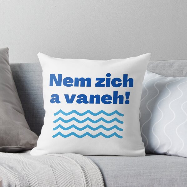 Item preview, Yiddish Curse Nem Zich a Vaneh (Go Jump in a Lake) designed and sold by NJGDesigns.