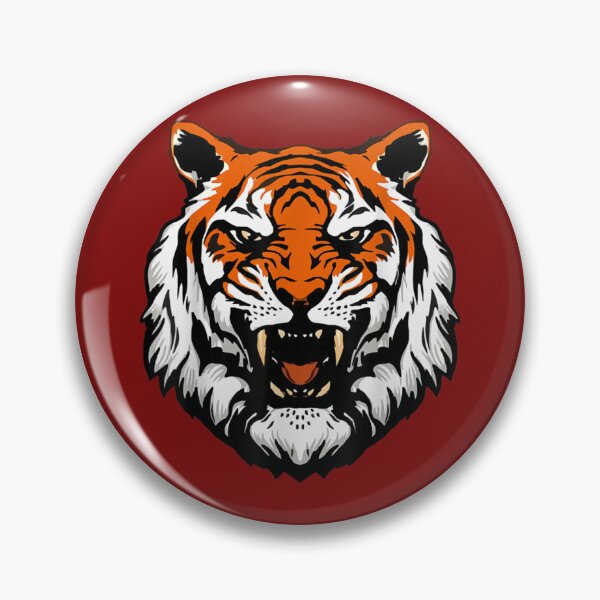 Item preview, Funny Growling Mouth Open Bengal Tiger Birthday    designed and sold by TrendiDesigns.