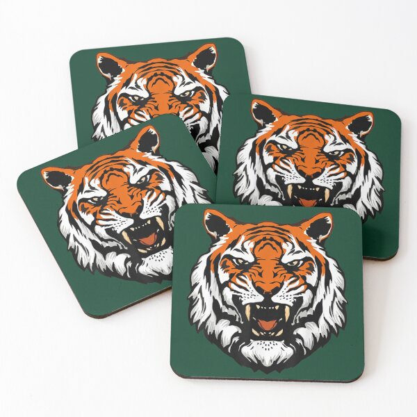 Item preview, Funny Growling Mouth Open Bengal Tiger Birthday    designed and sold by TrendiDesigns.