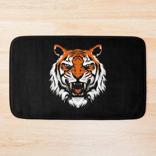 Item preview, Funny Growling Mouth Open Bengal Tiger Birthday    designed and sold by TrendiDesigns.