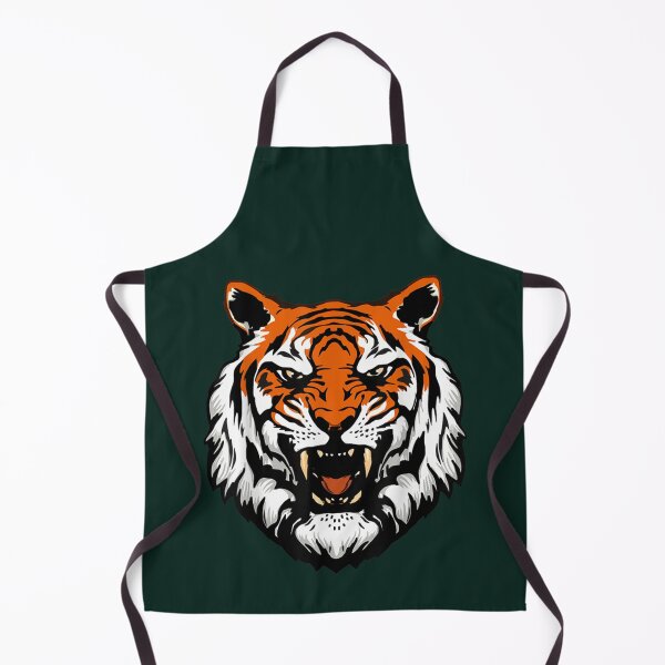 Item preview, Funny Growling Mouth Open Bengal Tiger Birthday designed and sold by TrendiDesigns.