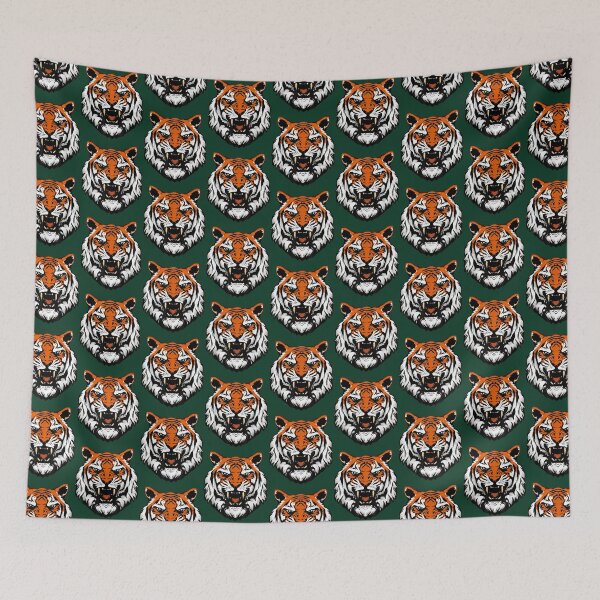 Item preview, Funny Growling Mouth Open Bengal Tiger Birthday    designed and sold by TrendiDesigns.