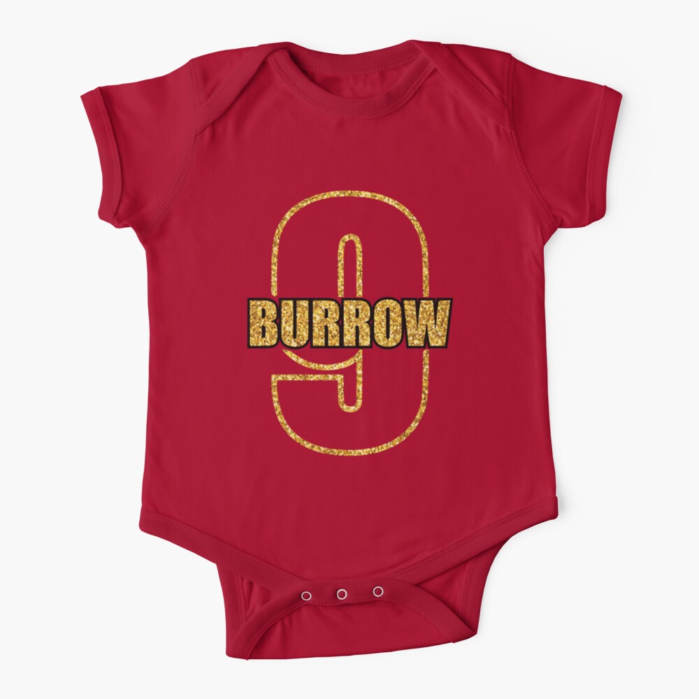 Golden Glitter Joe Burrow  Baby One-Piece for Sale by TrendiDesigns