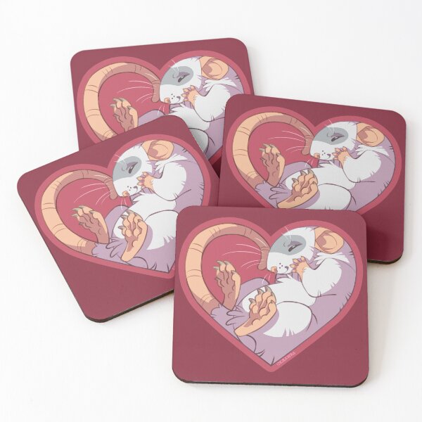 Item preview, Heart Rat: Masked Gray designed and sold by KiRAWRa.