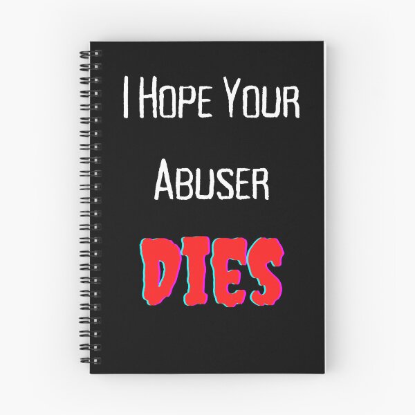 Item preview, I Hope Your Abuser Dies black T-shirt designed and sold by Hmood-T-shirts.