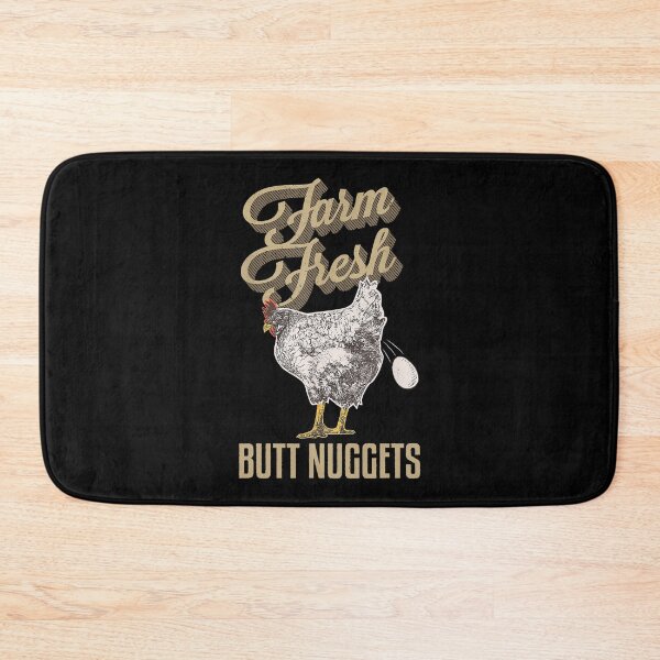 Item preview, Farm Fresh Butt Nuggets Funny Chicken Farmer designed and sold by ericrichard059.