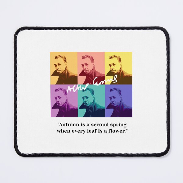 Item preview, Philosopher Albert Camus quotes pop art 2 designed and sold by challengecafe.