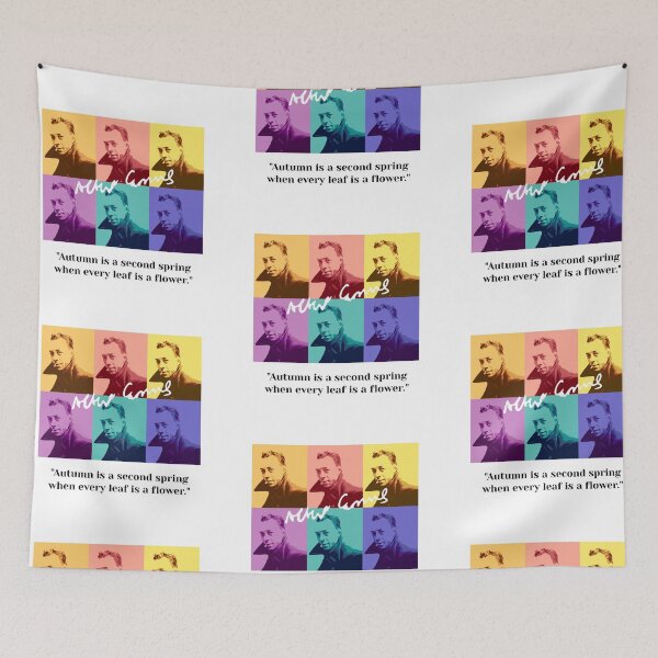 Item preview, Philosopher Albert Camus quotes pop art 2 designed and sold by challengecafe.