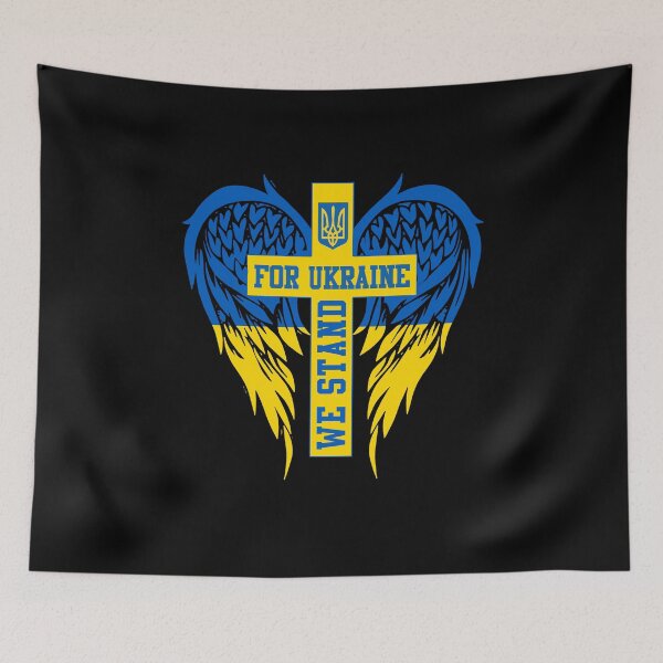 Item preview, for ukraine we stand | support the ukraine | together with ukraine | stay strong ukraine designed and sold by wear4gamers.