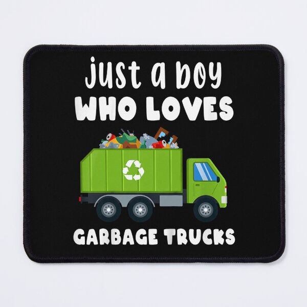 Item preview, Just A Boy Who Loves Garbage Trucks Funny Toddler Boy designed and sold by moonligh1996.