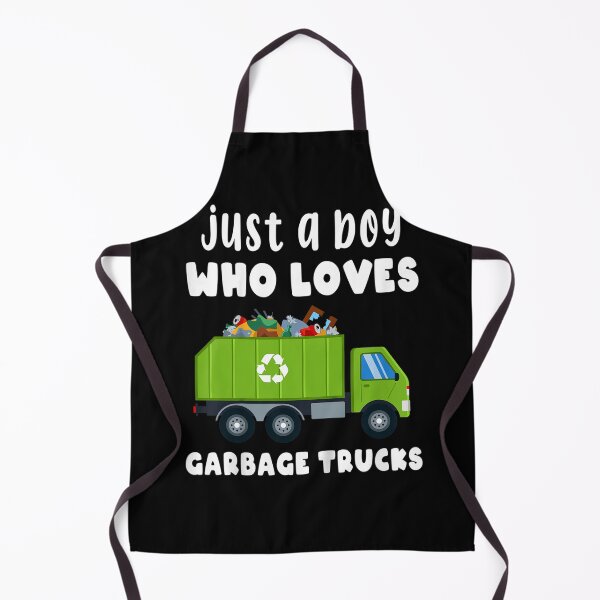 Item preview, Just A Boy Who Loves Garbage Trucks Funny Toddler Boy designed and sold by moonligh1996.